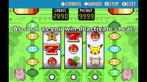 pokemon fire red gameshark codes casino coins